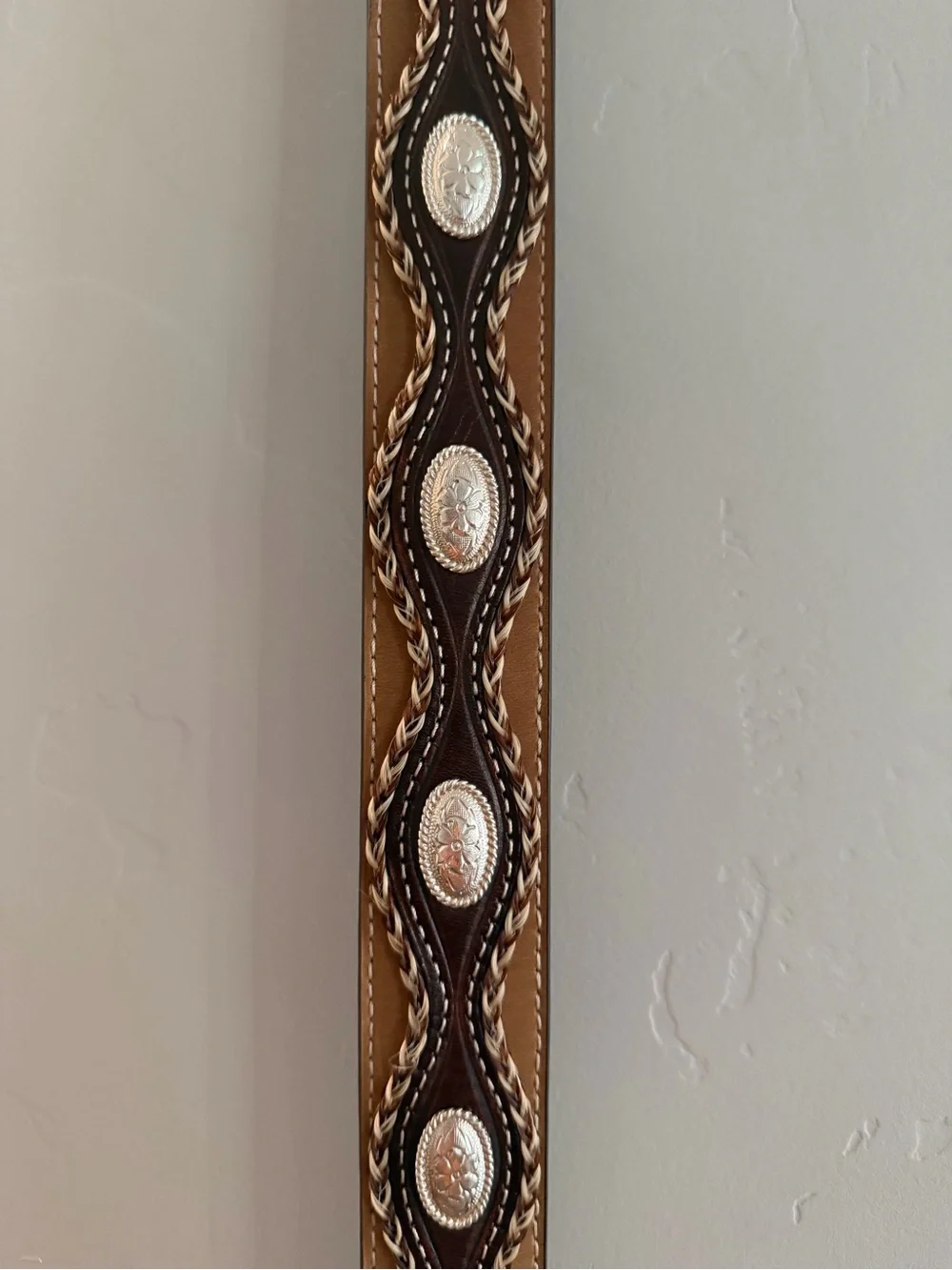 Nocona leather wall